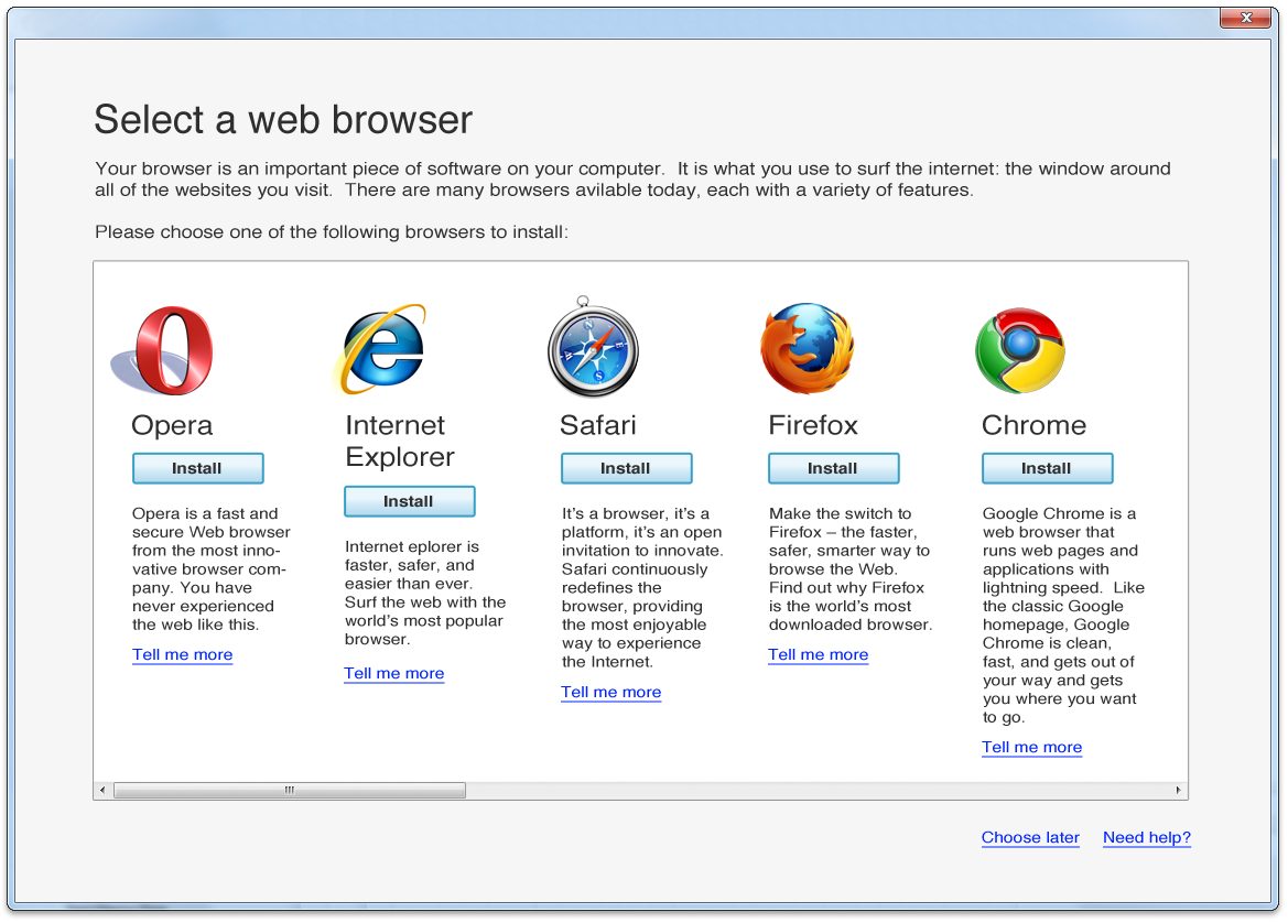 ยุโรปยกเลิก Browser Ballot ไมโครซอฟท์ยิ้ม